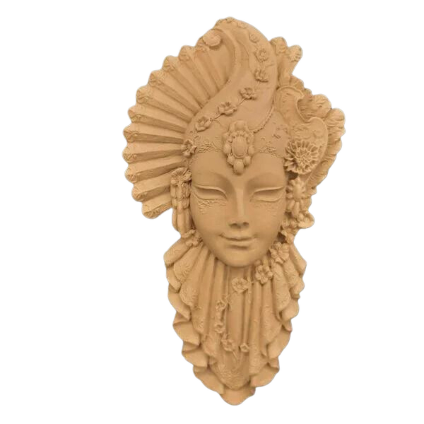 Lady Mardi Gras Mask Molding IFW 2992