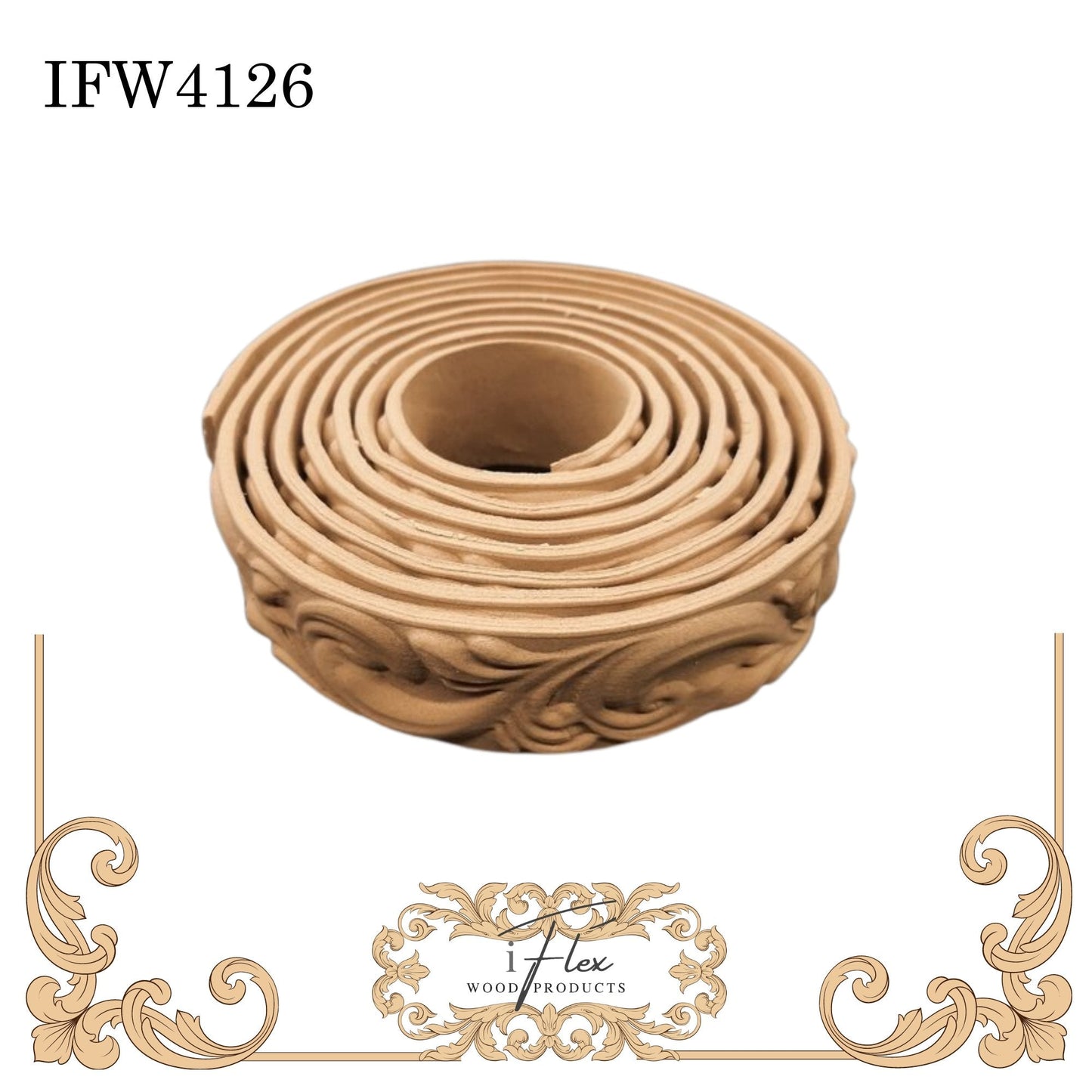 Decorative Scroll Trim - IFW 4126
