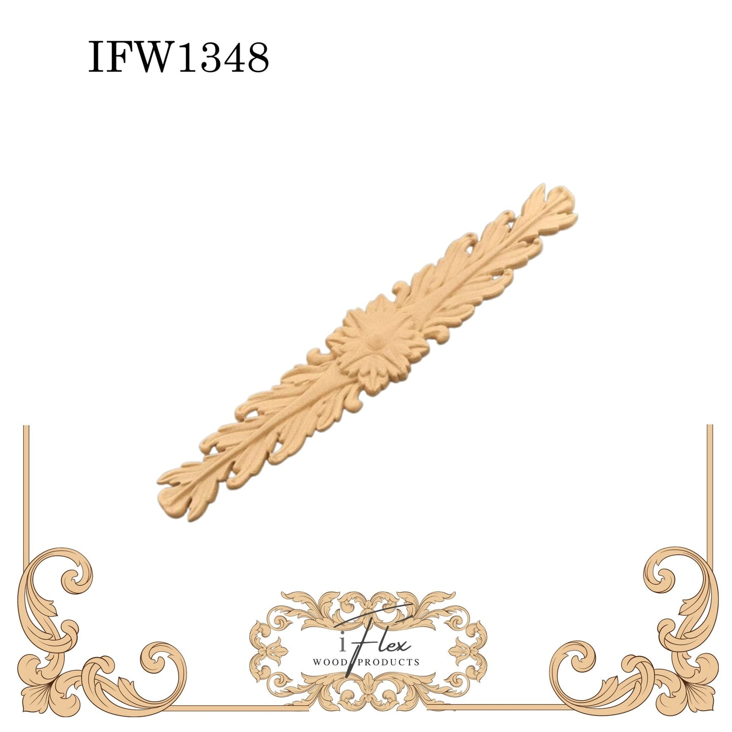 Floral Pediment IFW 1348