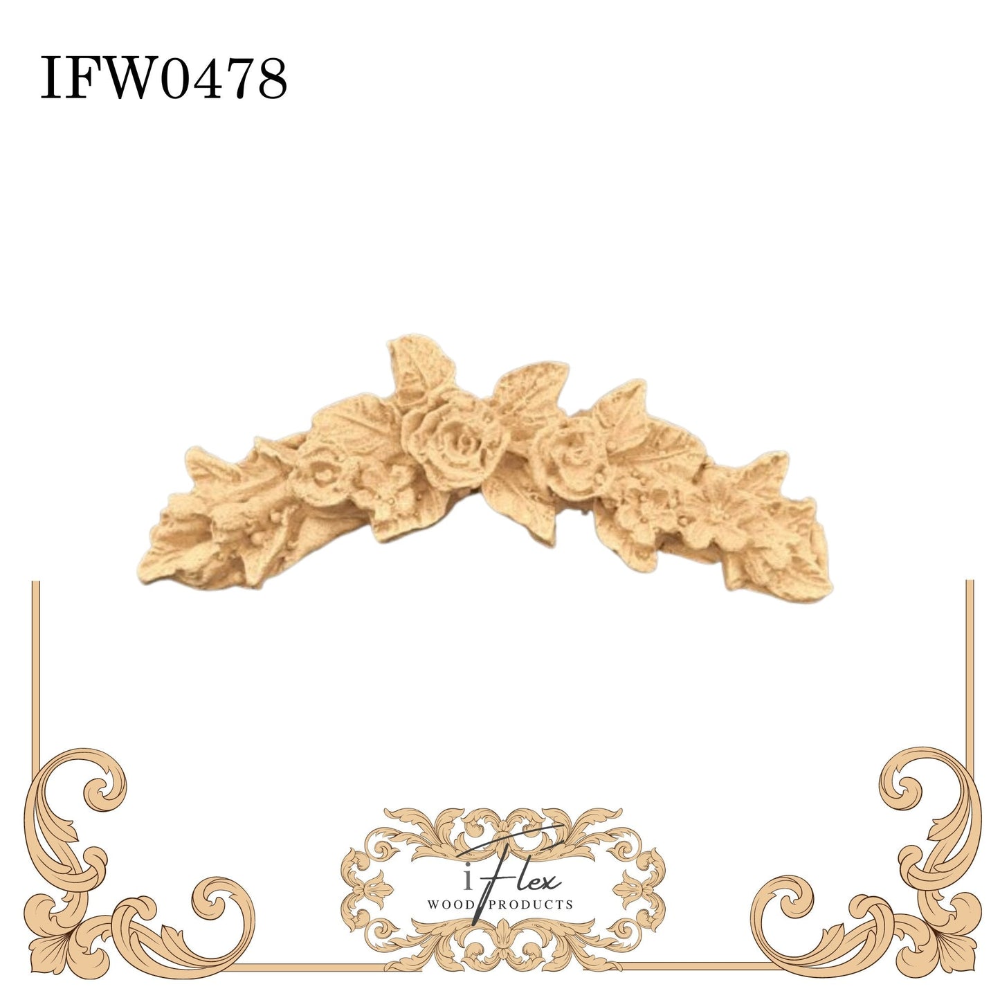 Flower Garland Rose Swag IFW 0478