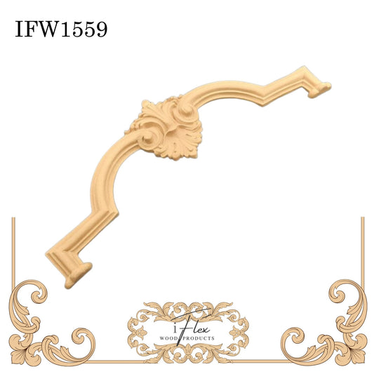 Decorative Center Applique IFW 1559