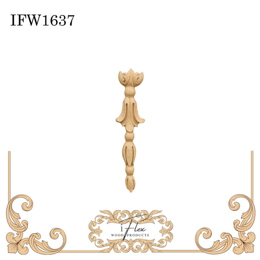 Decorative Drop Applique IFW 1637