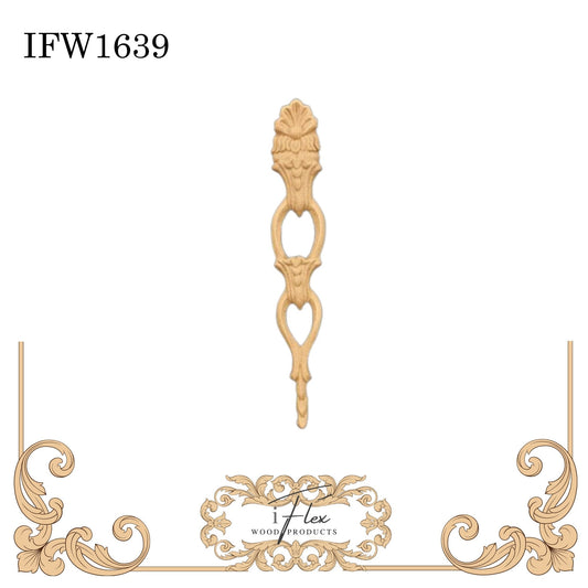 Decorative Drop Applique IFW 1639