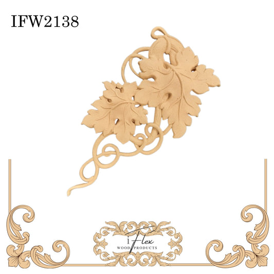 Grape Leaf Vine Drop - IFW 2138